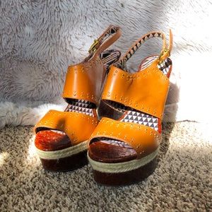 Jessica Simpson wedge heels